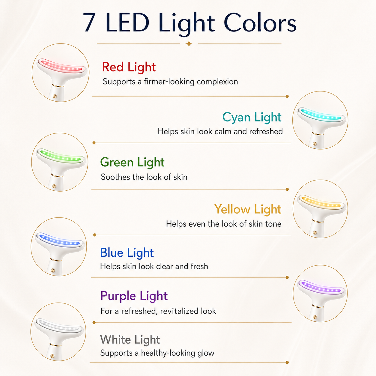 LED Neck Lifting Device