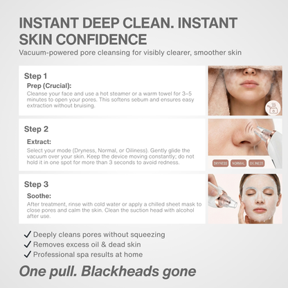 Pore Vacuum Blackhead Remover